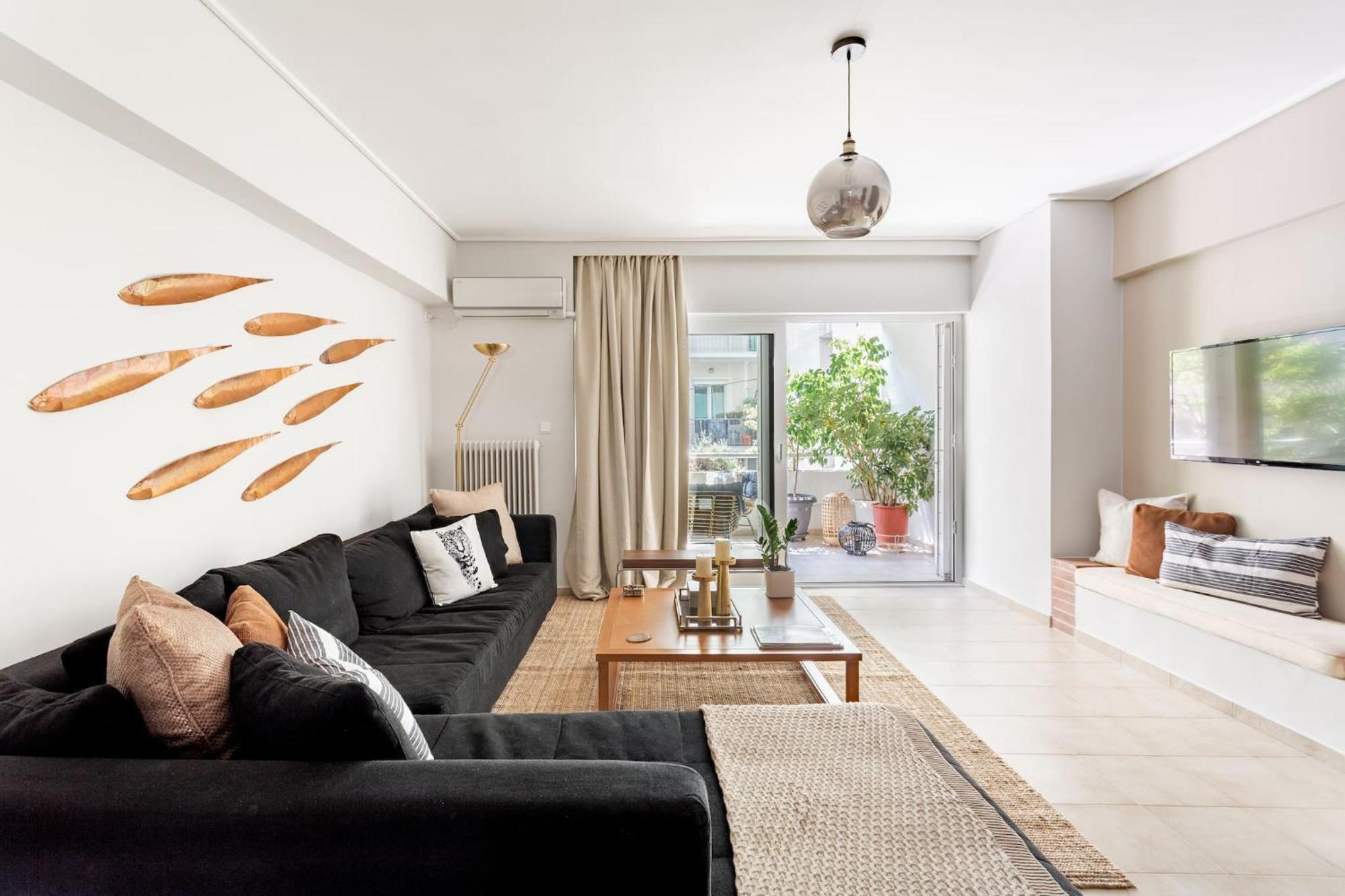 Fresh Detailed Stylish Apartment At Acropolis Athens Exterior photo